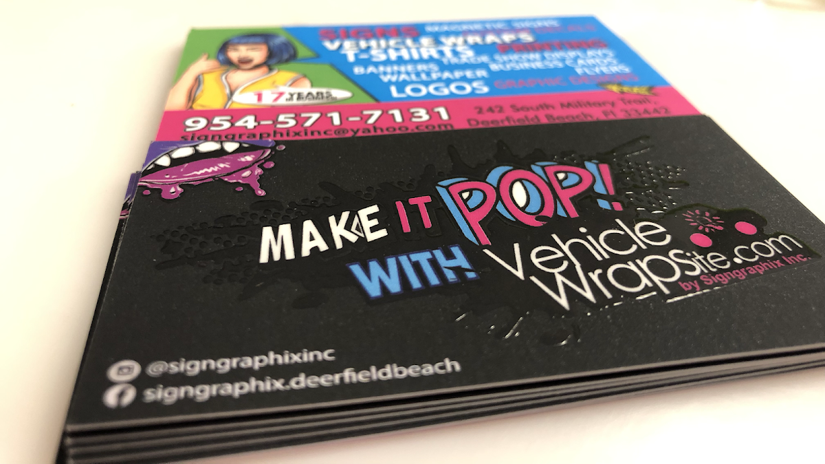 Work by Signgraphix, Inc.