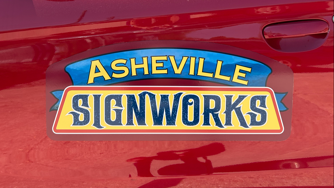 Asheville Signworks workshop