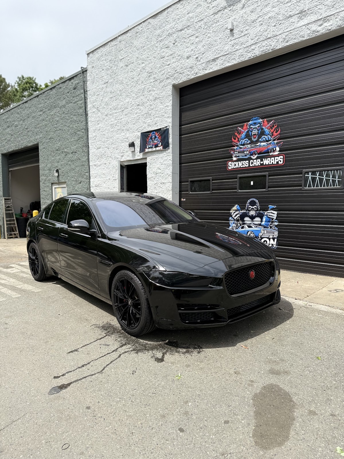 Sickness Car-wrap workshop