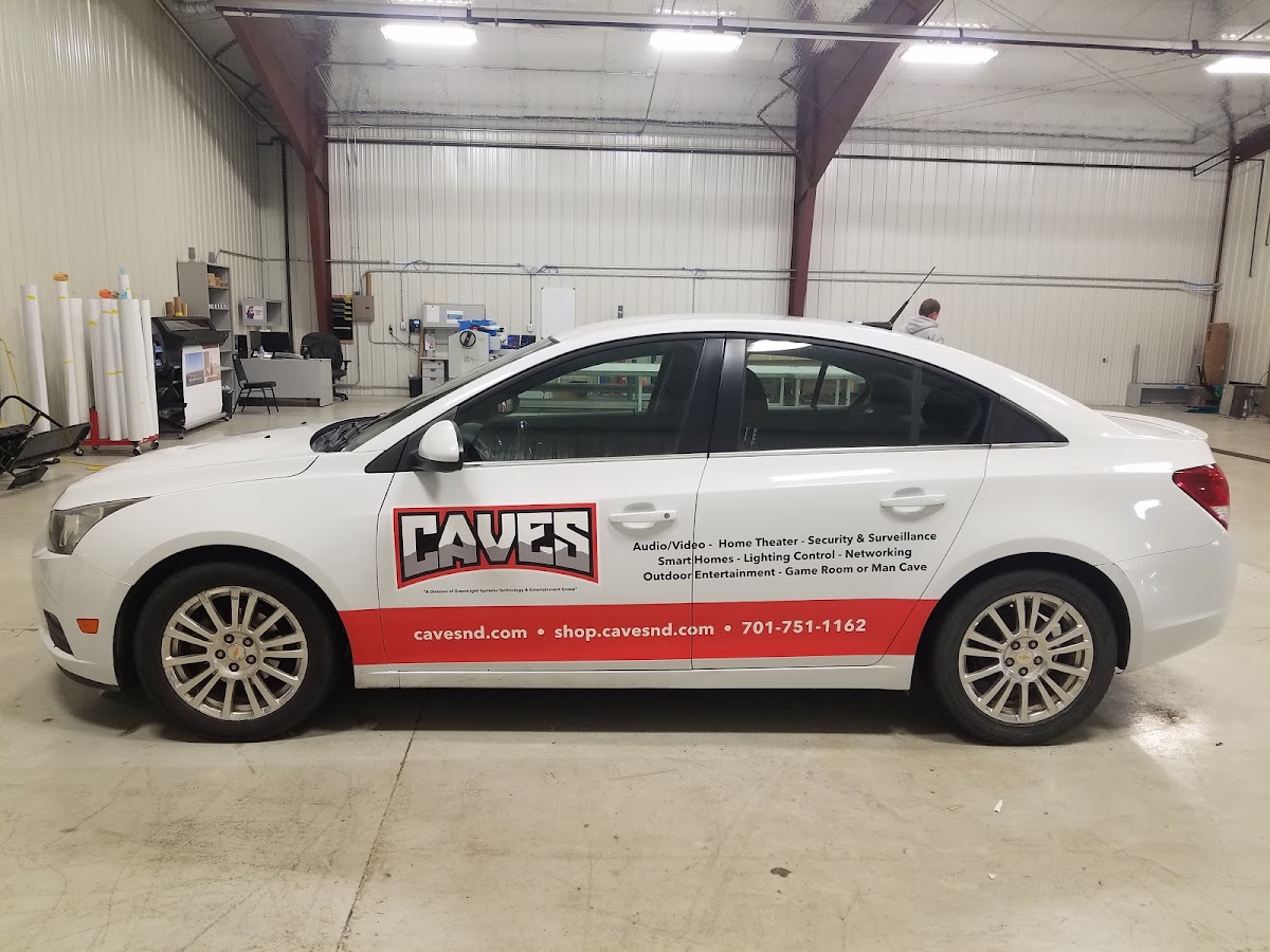 Bismarck Sign Company workshop