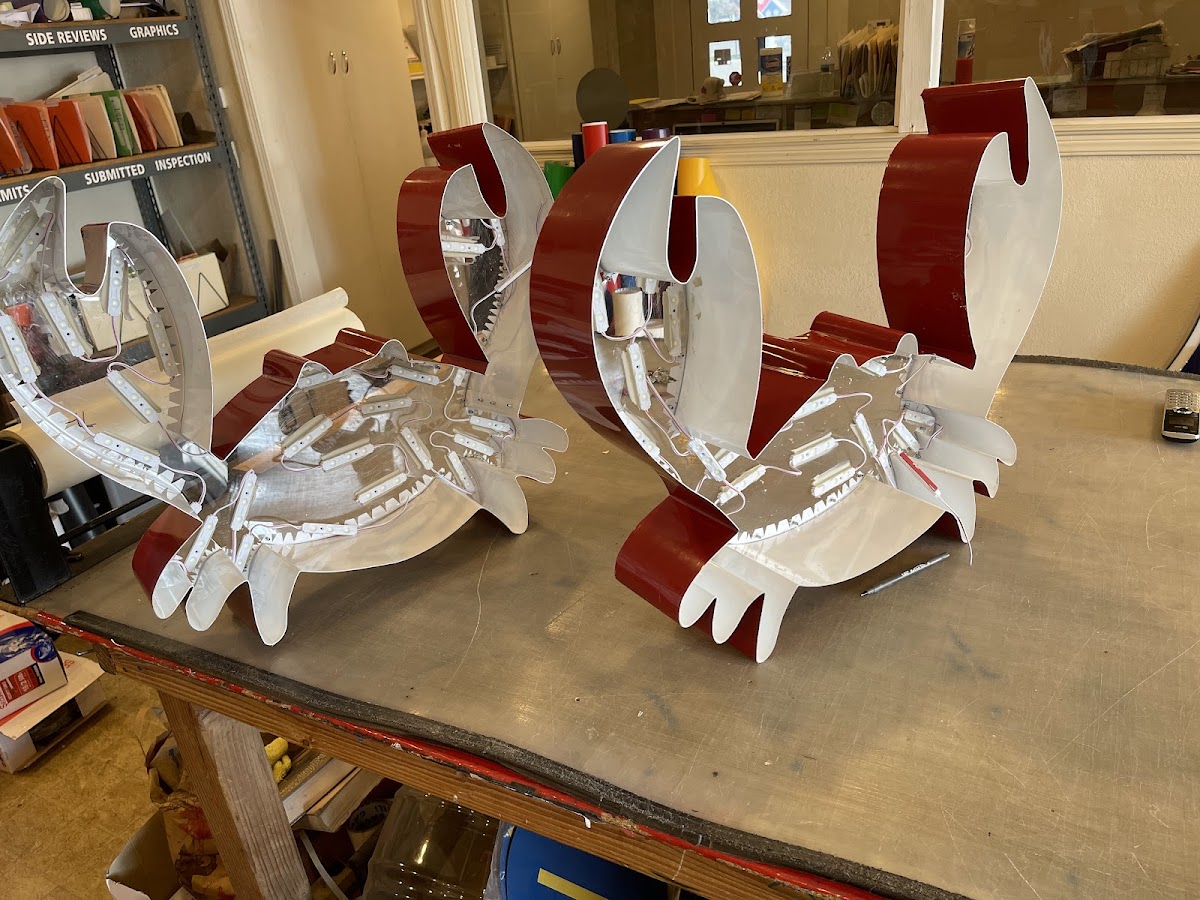 Visalia Signs Inc workshop