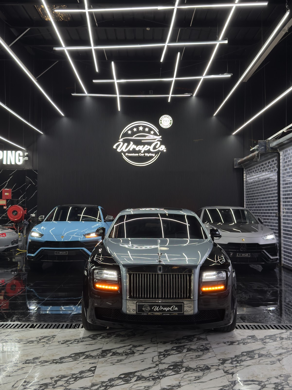 Wrapco Dubai | Xpel PPF | Pdr | Wrapping | Paint Protection Film | Car Detailing | Xpel Tinting workshop