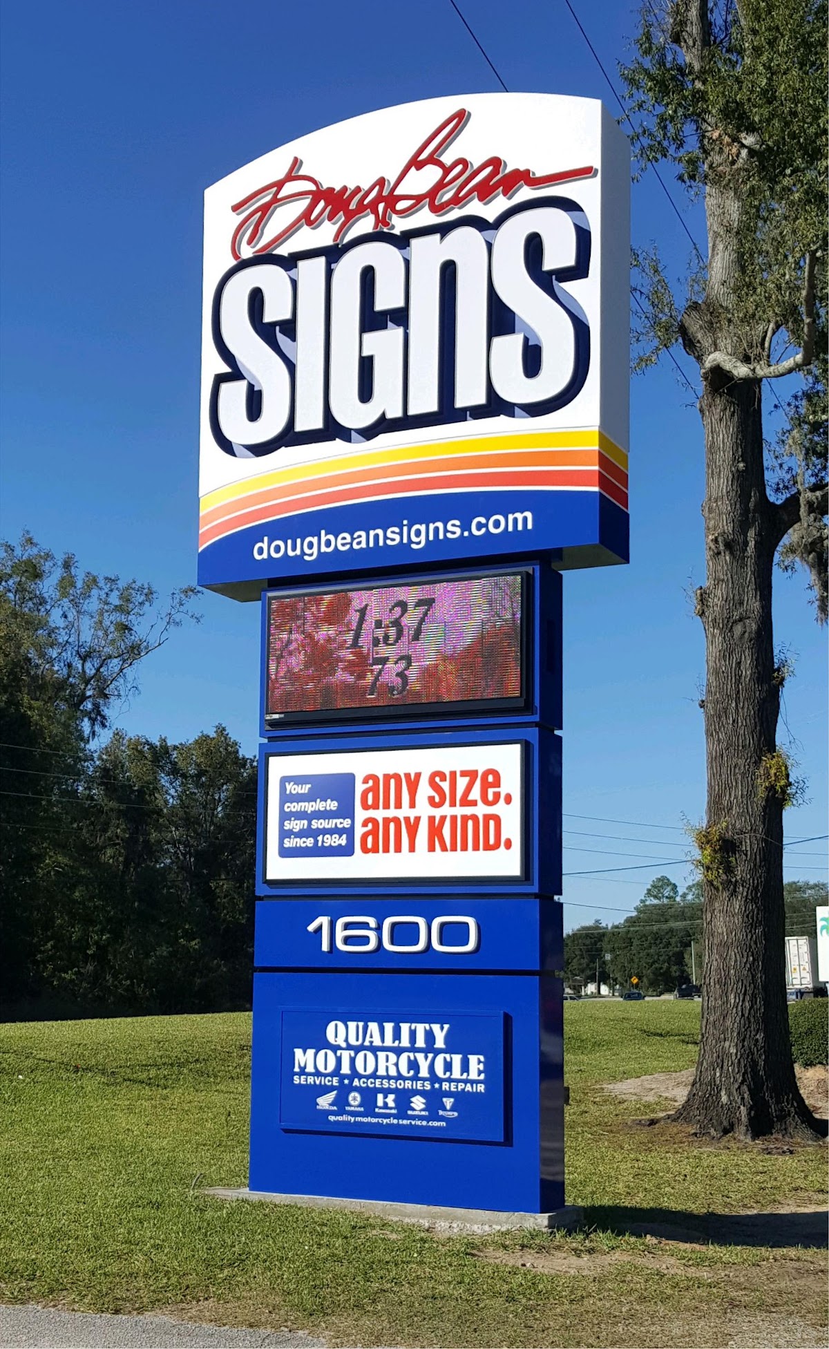 Doug Bean Signs workshop