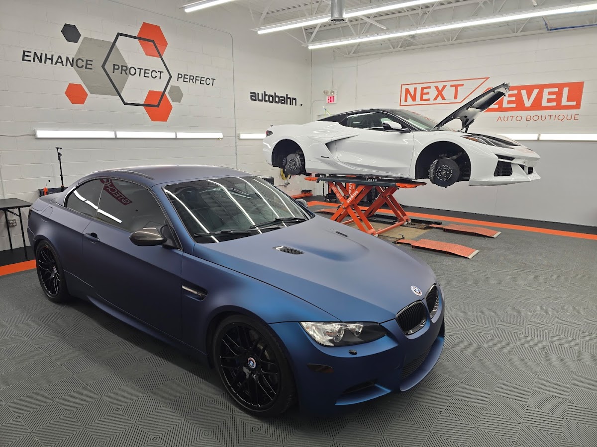 Next Level Auto Boutique workshop