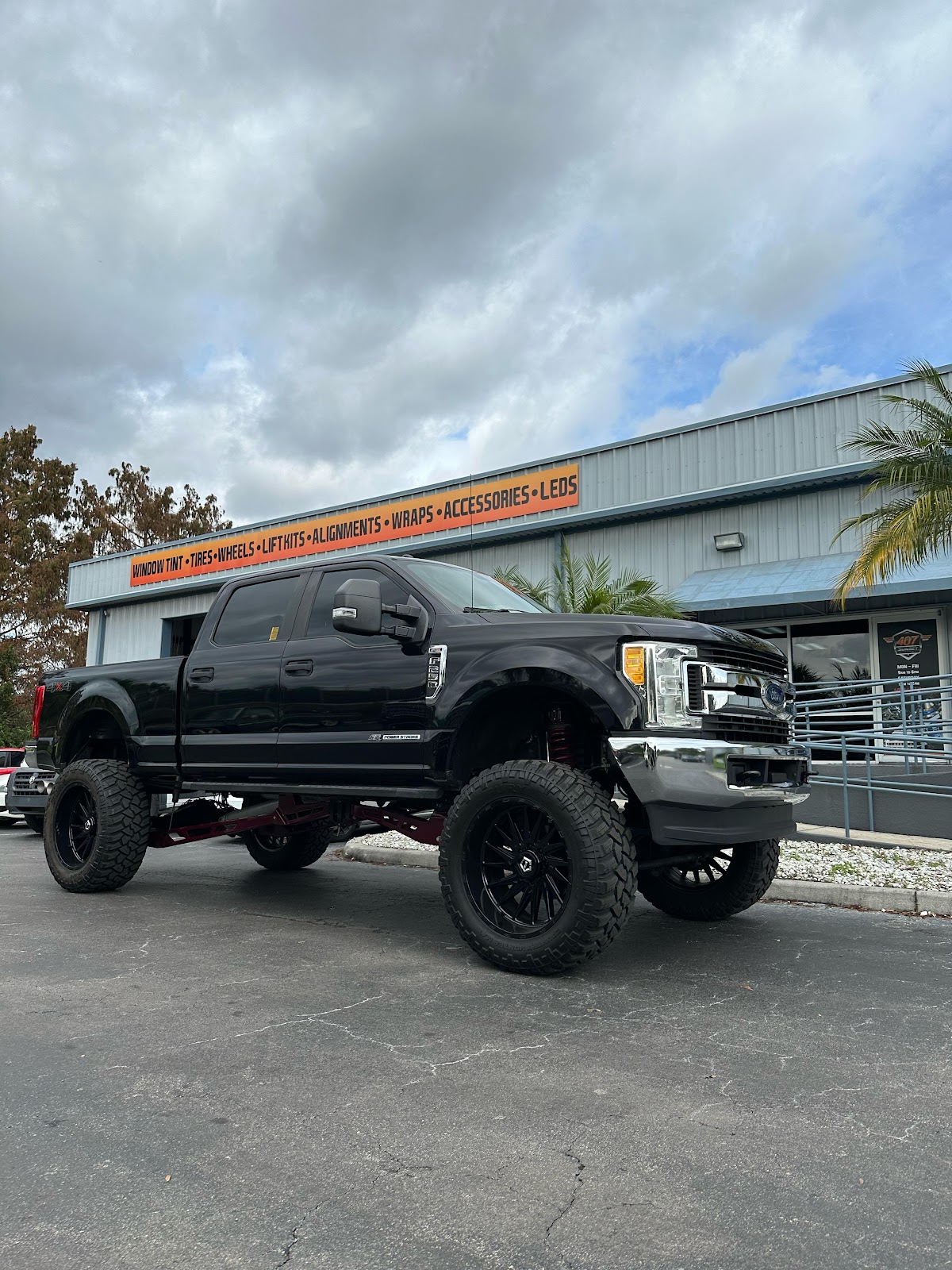 Work by 407 Sunset Customs - Lift Kits - Rims - Tires - Window Tint - Alignment