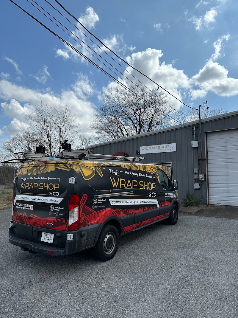 Vehicle wrap by The Wrap Shop & Co