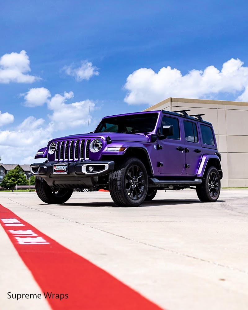 Vehicle wrap by Supreme Wraps