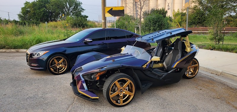 Vehicle wrap by Texas Wrap and Detail | Paint Protection | Ceramic Coating