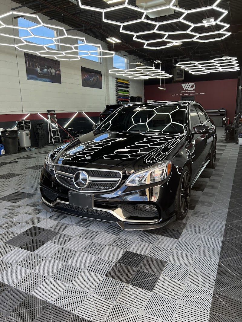 Vehicle wrap by Wrap District