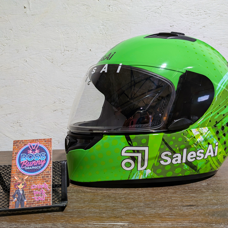 Vehicle wrap by Boss Bunny Graphics