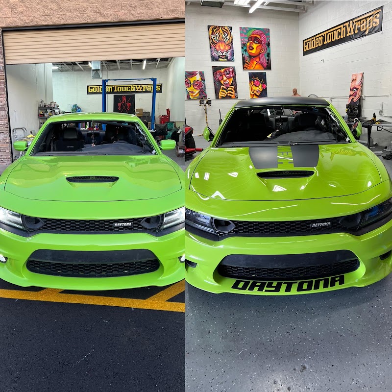 Vehicle wrap by Golden Touch Wraps