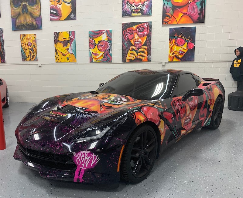 Vehicle wrap by Golden Touch Wraps