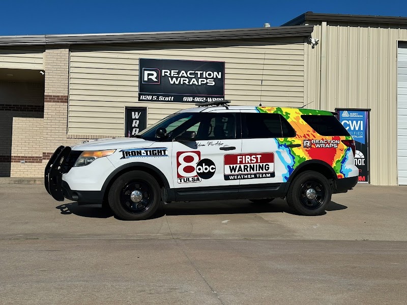 Vehicle wrap by Reaction Wraps & Graphics