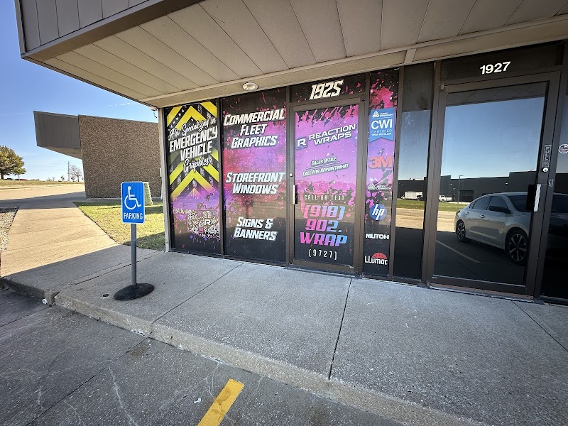 Vehicle wrap by Reaction Wraps & Graphics