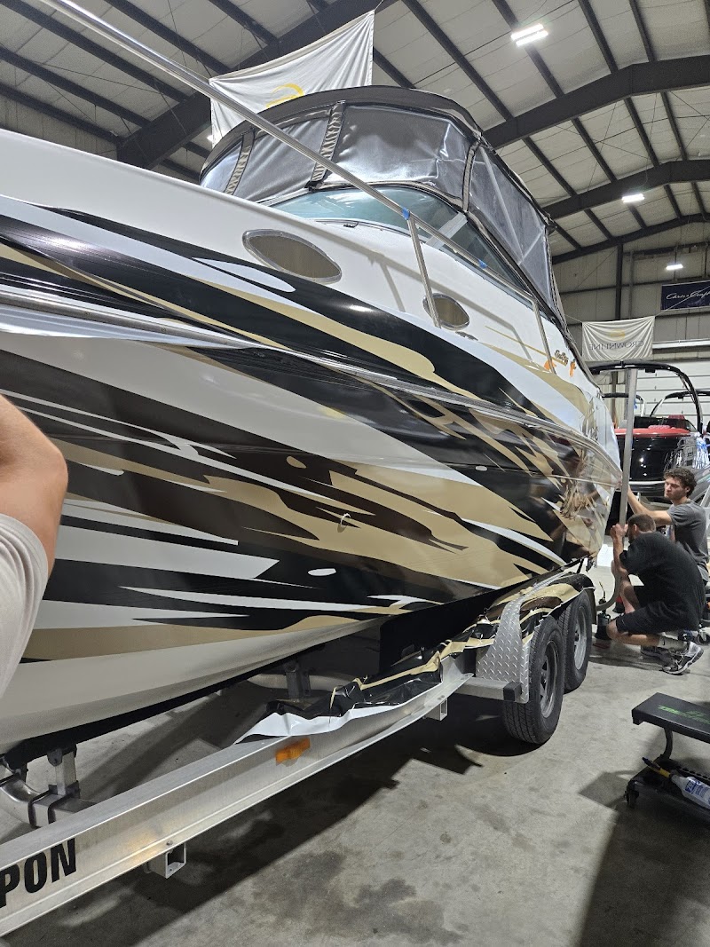 Vehicle wrap by Zabos Customs