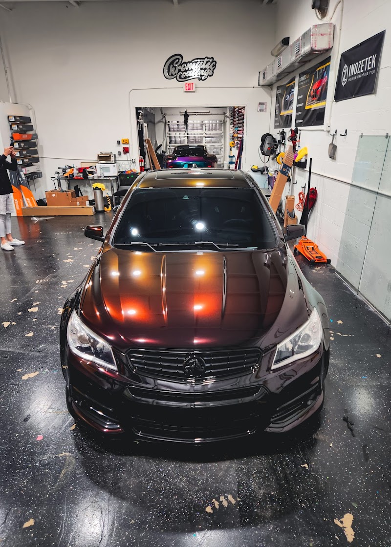 Vehicle wrap by Chromatic Coatings