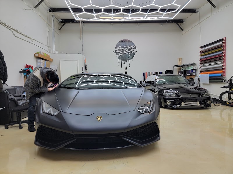 Vehicle wrap by Chromatic Coatings