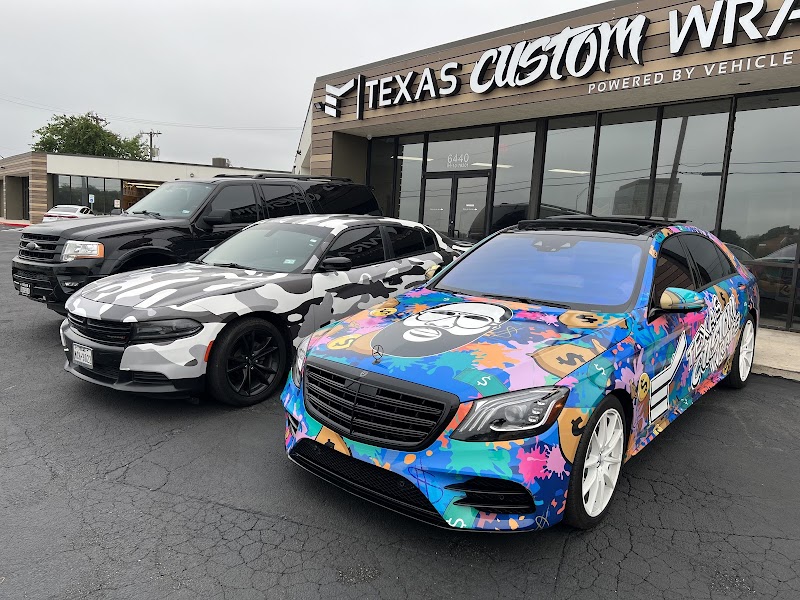 Vehicle wrap by Texas Custom Wraps