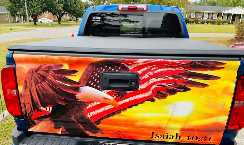 Vehicle wrap by Signs by Tomorrow Wilmington