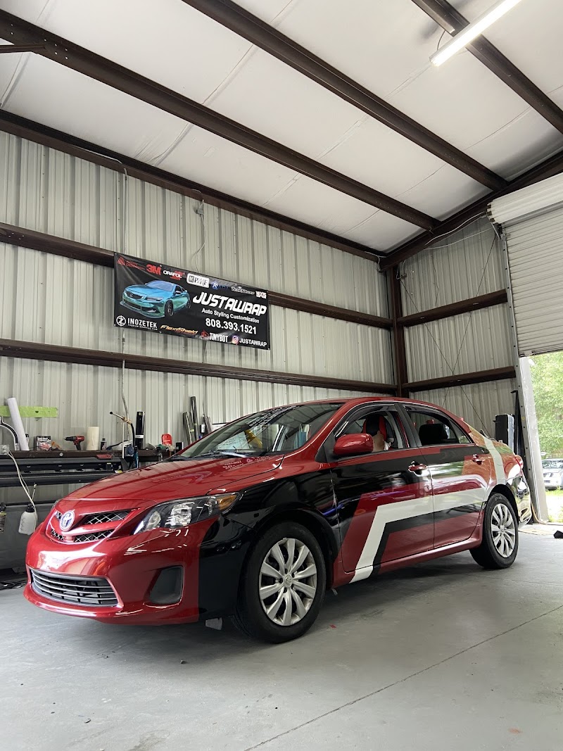 Vehicle wrap by Justawrap