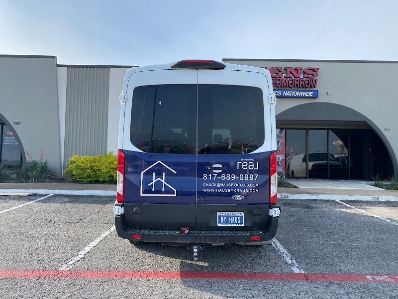 Vehicle wrap by Signs by Tomorrow Fort Worth