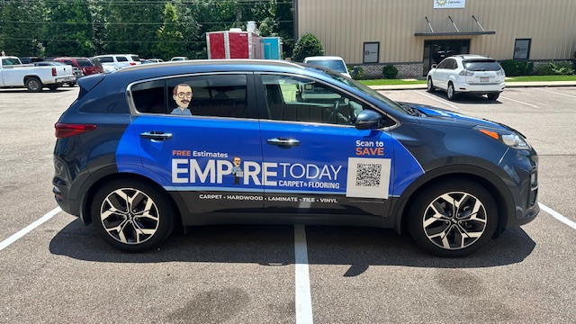 Vehicle wrap by Memphis Wrapsmith