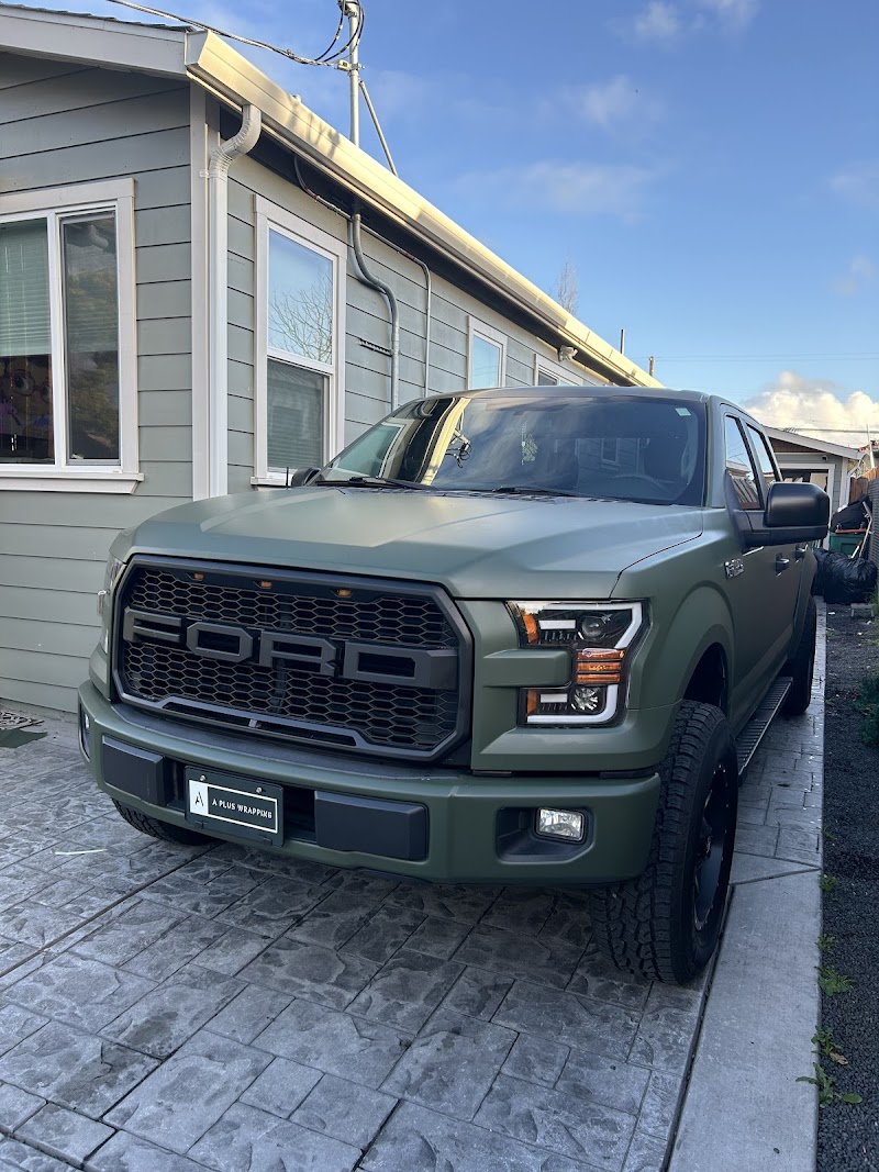 Vehicle wrap by A Plus Wrapping
