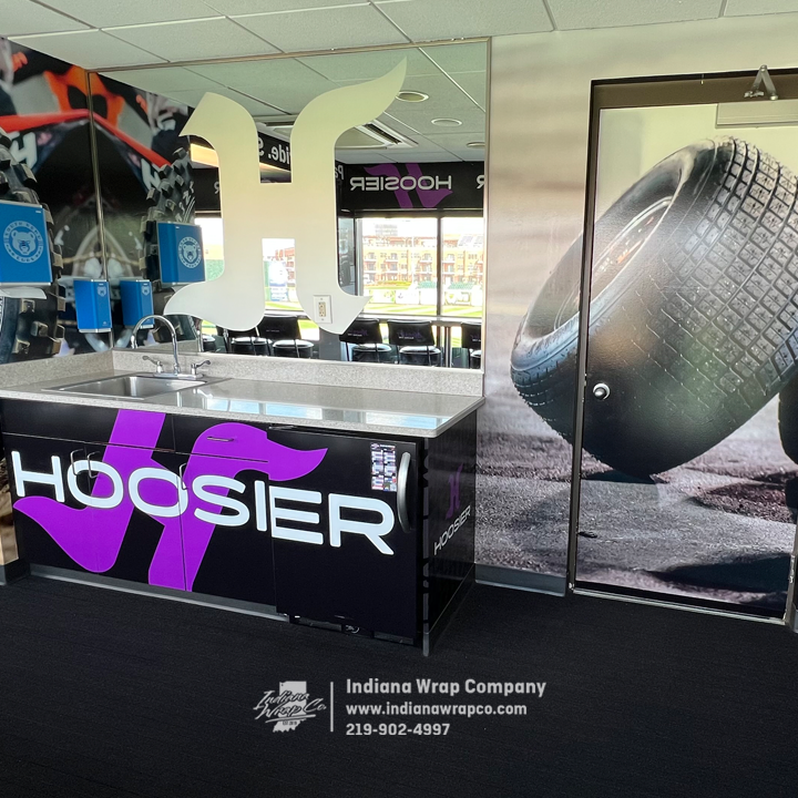 Vehicle wrap by Indiana Wrap Company