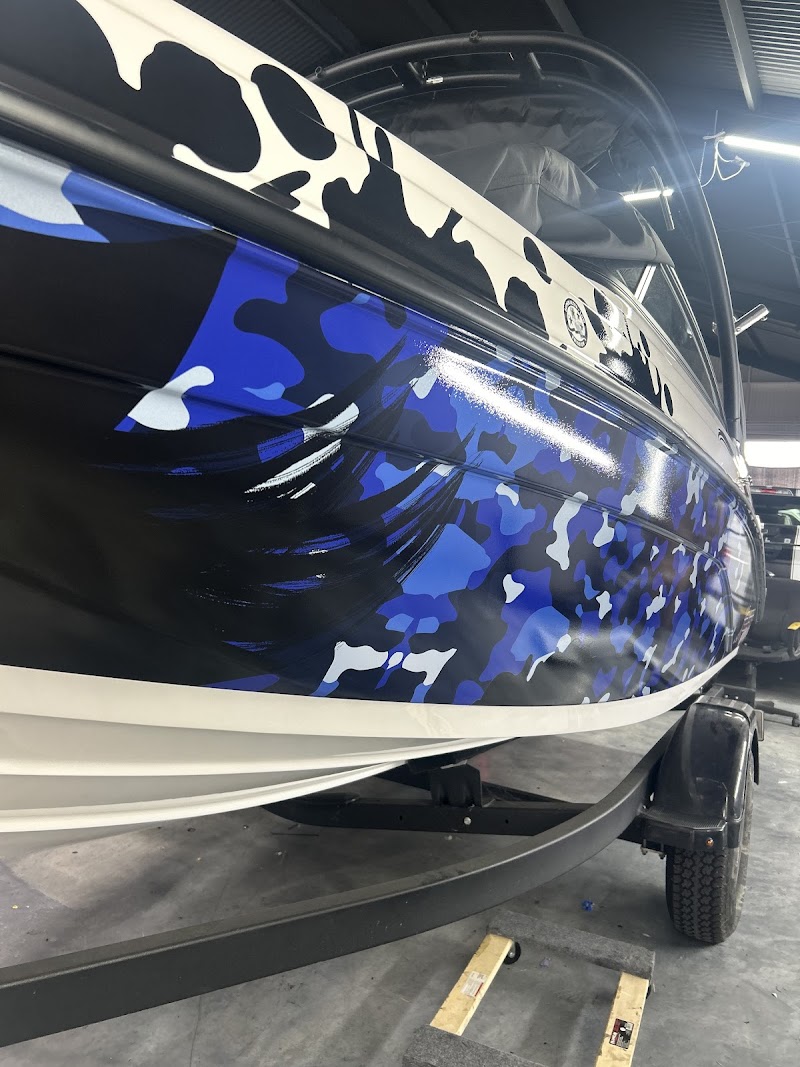 Vehicle wrap by Xclusive Auto Collision and Car Wraps
