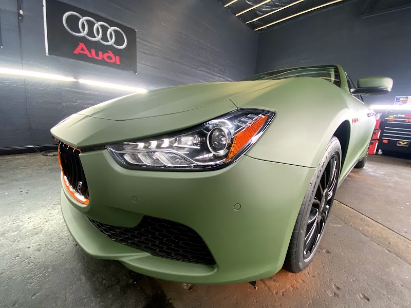 Vehicle wrap by Imperial Wraps Motorsport Indy