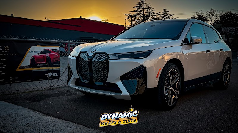 Vehicle wrap by Dynamic Wraps and Tints