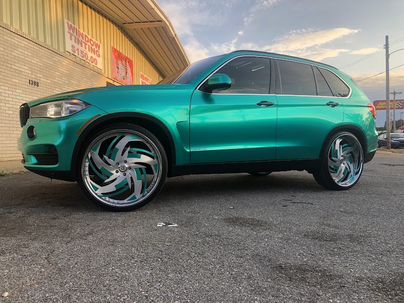 Vehicle wrap by Wrap Starz