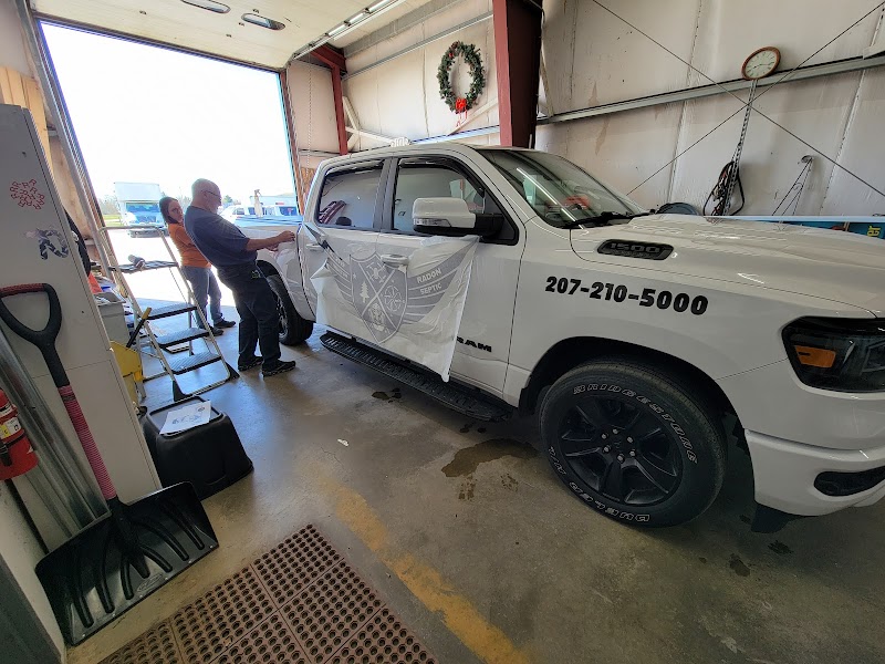 Vehicle wrap by Caron Signs