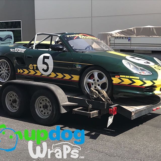 Vehicle wrap by Updog Wraps