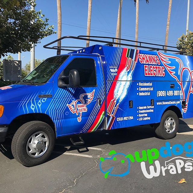 Vehicle wrap by Updog Wraps
