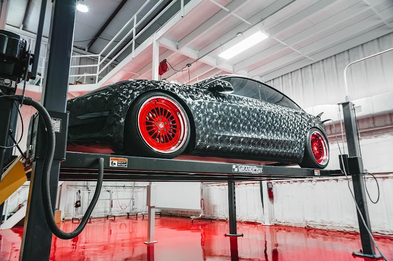 Vehicle wrap by Auto Film Specialists - Midtown