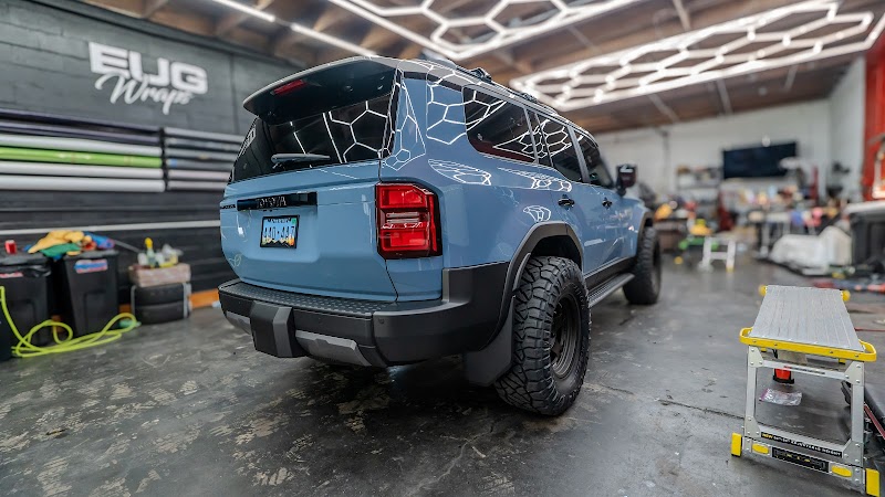 Vehicle wrap by Eug Wraps