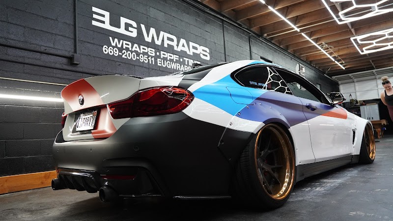 Vehicle wrap by Eug Wraps