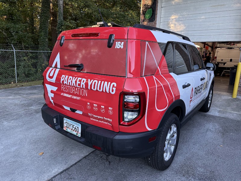 Vehicle wrap by Green Light Graphics